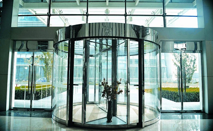 平凉旋转感应门 | 防风节能 | 酒店/写字楼适用！